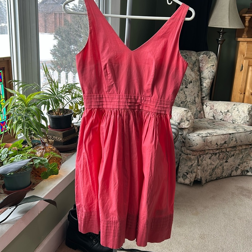 Sweet tangerine coloured XSmall sundress